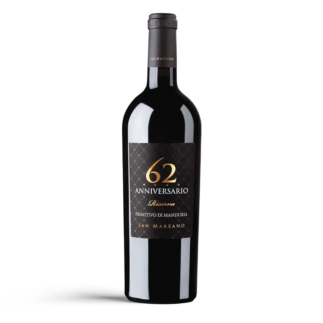 San Marzano Anniversario 62 Primitivo di Manduria Riserva 2019 - 75cl 1