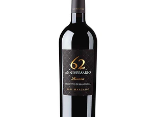 San Marzano Anniversario 62 Primitivo di Manduria Riserva 2019 - 75cl