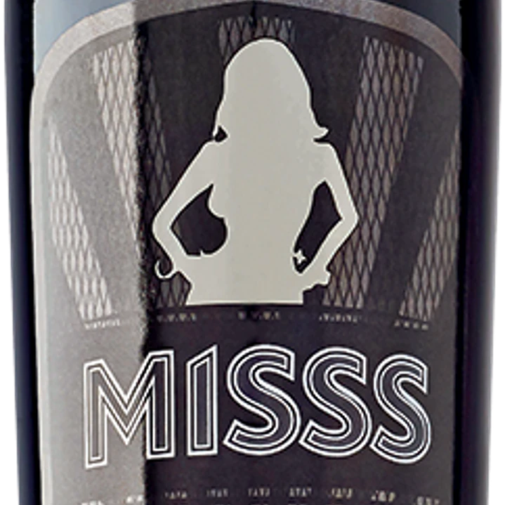 Vodka MISSS Black 70 cl 1