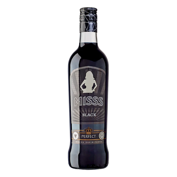 Vodka MISSS Black 70 cl 1