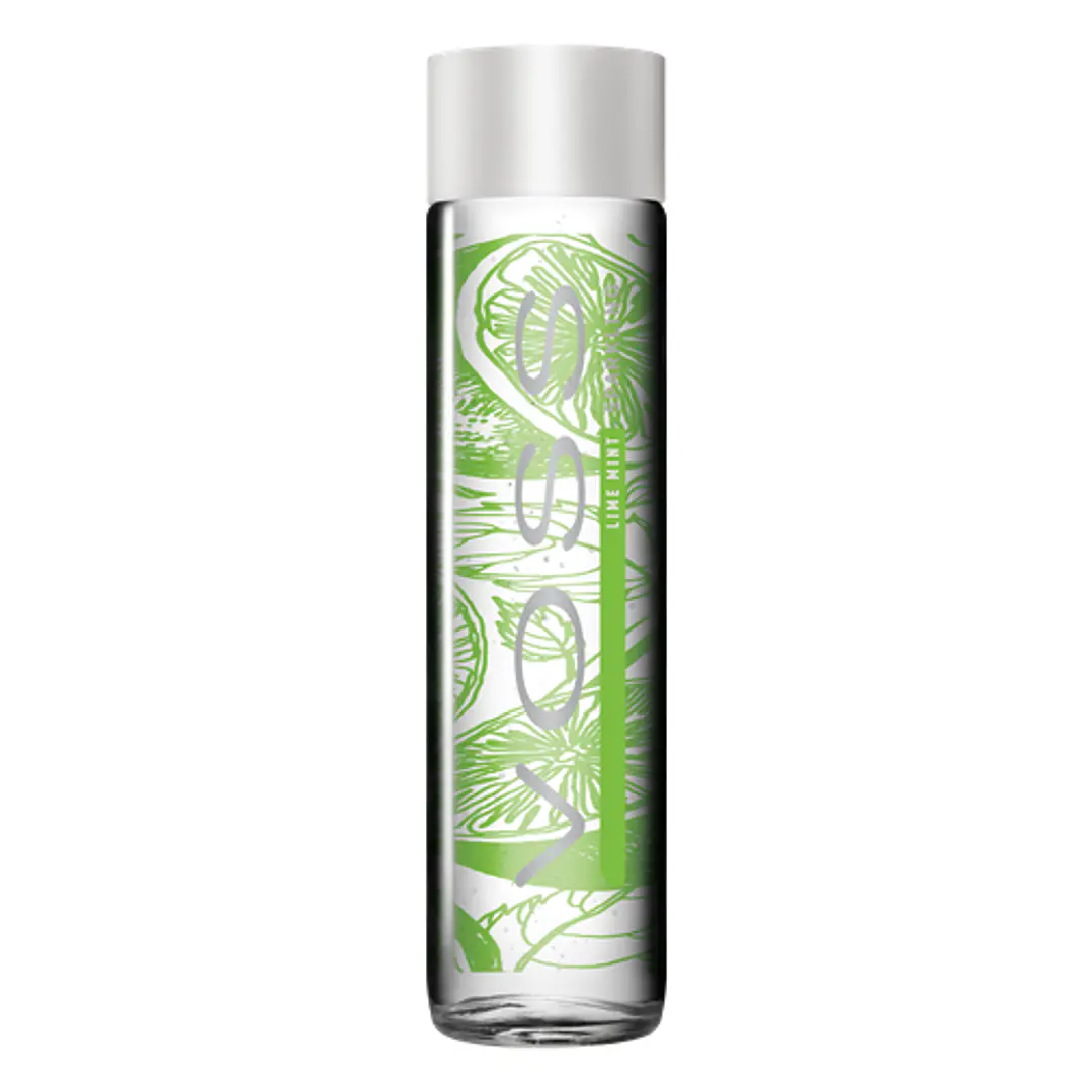 VOSS 330ml Sparkling Lime/Mint 1