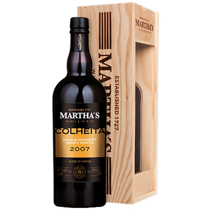 Martha's Tawny Portwein, Jahrgang 2007, Holzkiste, 75cl 1