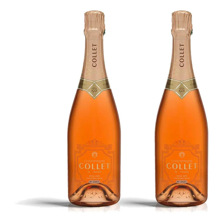 Champagne Collet Rosé Dry Collection Privée – 75 cl 2