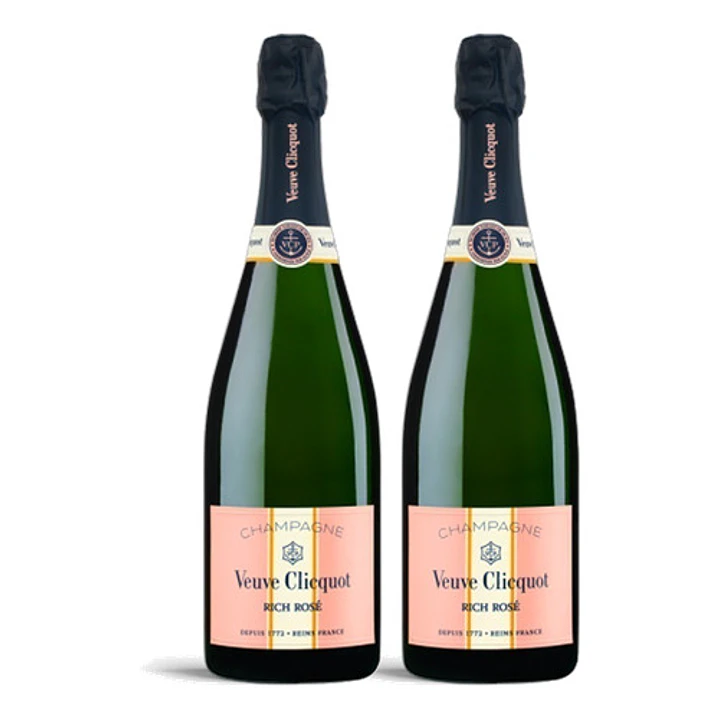 Champagne Veuve Clicquot Rich Rosé - 75cl 2