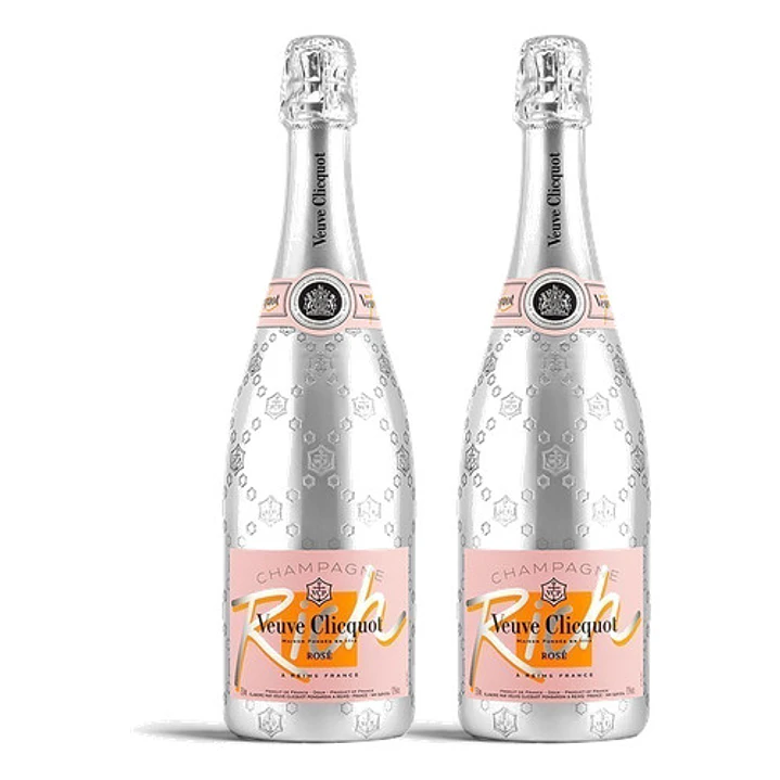 Champagne Veuve Clicquot Rich Collection Rosé - 75cl 2