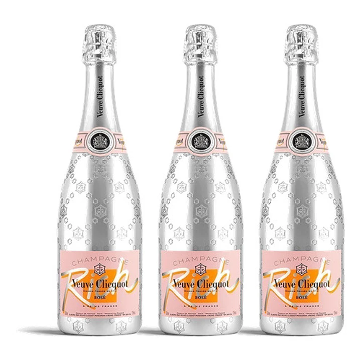 Champagne Veuve Clicquot Rich Collection Rosé - 75cl 3