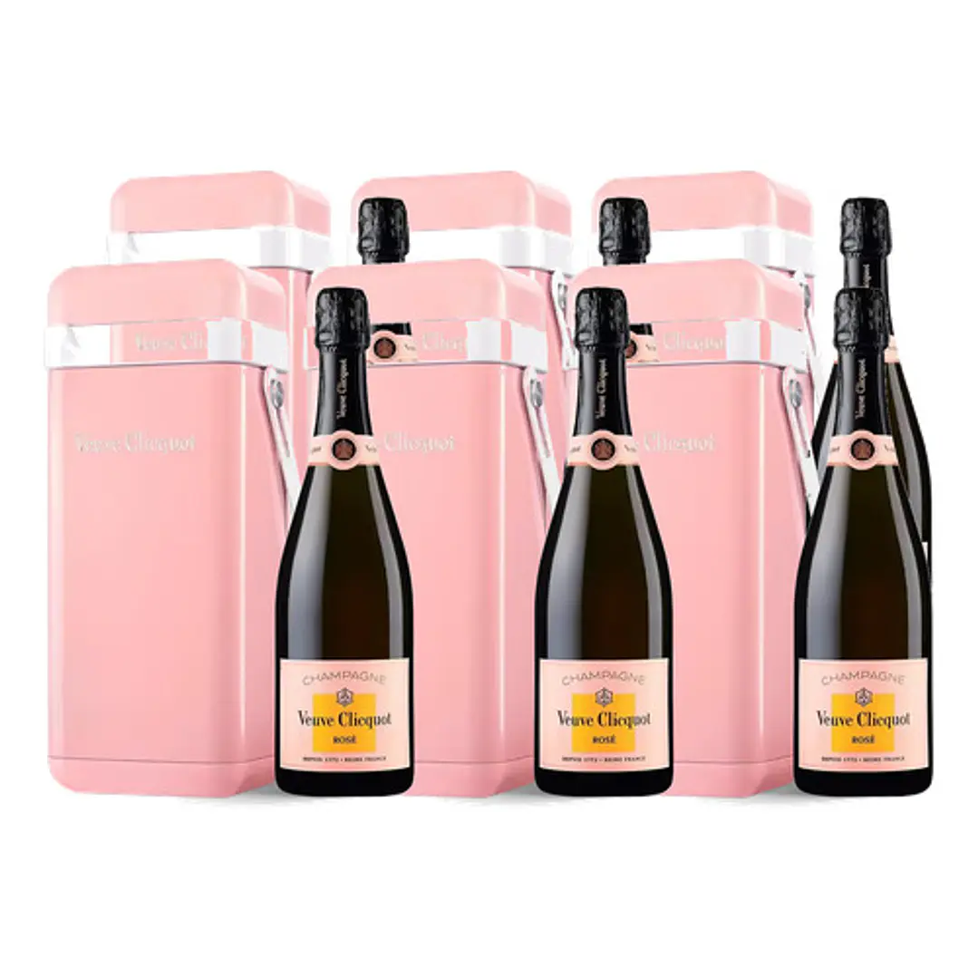 Champagne Veuve Clicquot Rosé COOLER Édition - 75cl 4