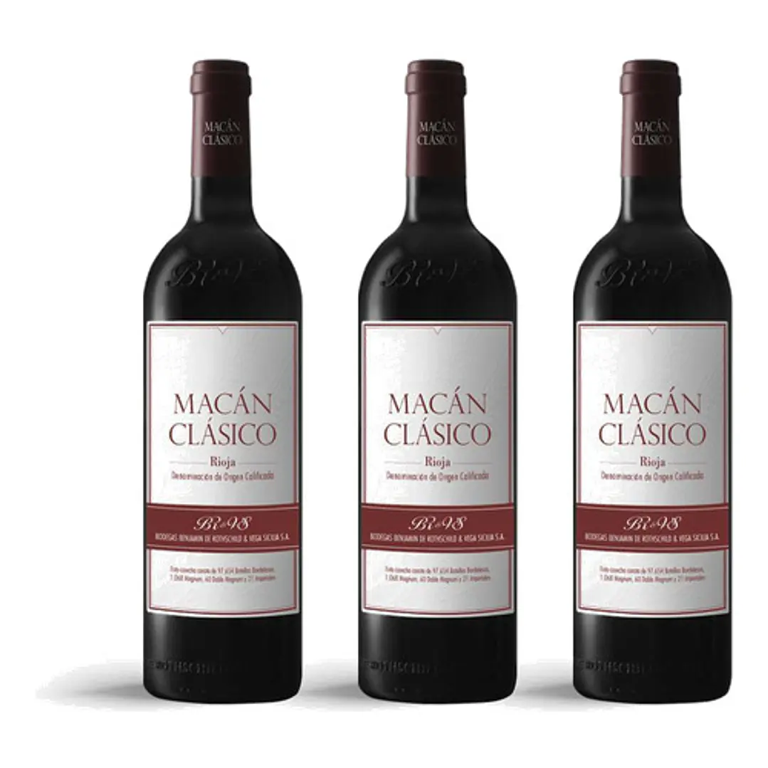 Benjamin de Rothschild & Vega Sicilia Macan Clasico 2022 - 75cl 3
