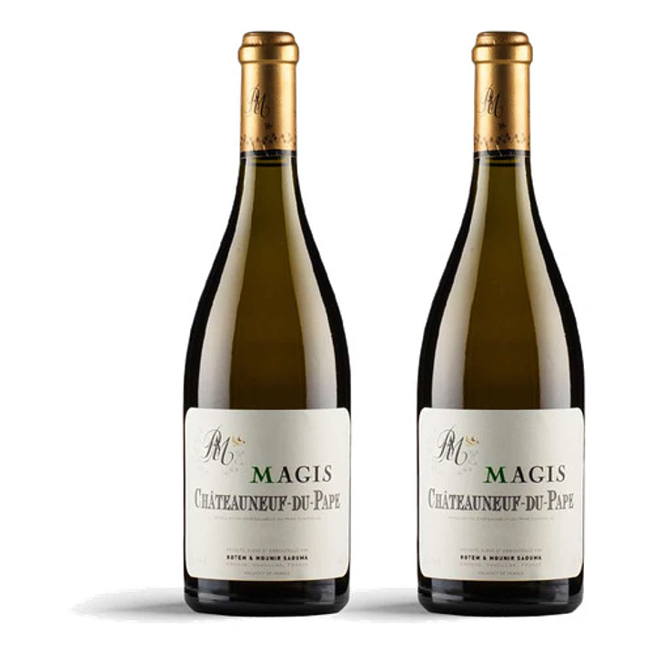 Rotem & Mounir Saouma Châteauneuf-du-Pape Magis Blanc 2023 - 75cl 2