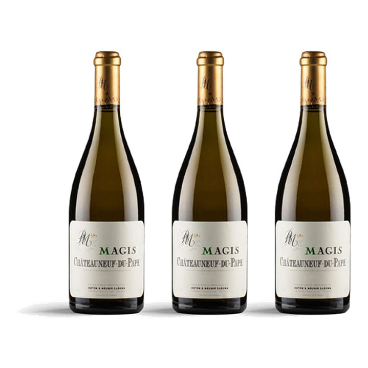 Rotem & Mounir Saouma Châteauneuf-du-Pape Magis Blanc 2023 - 75cl 3