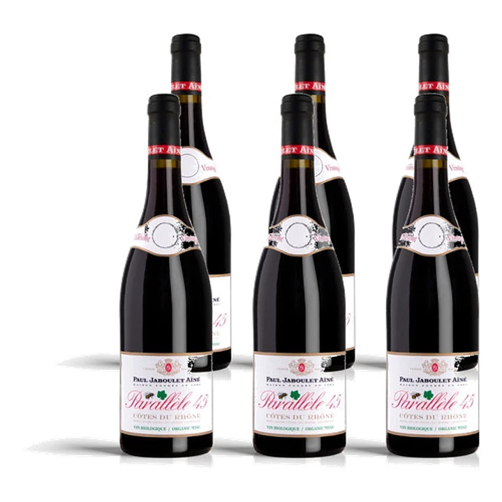 Paul Jaboulet Aîné Paralléle 45 Rouge Bio 2021 - 75cl 4