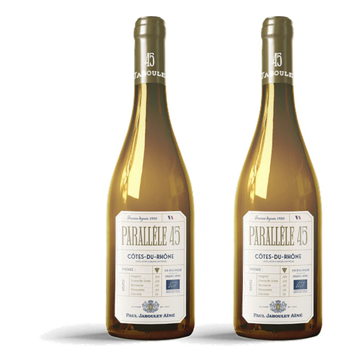 Paul Jaboulet Aine Paralléle 45 Blanc Bio 2023 - 75cl 2