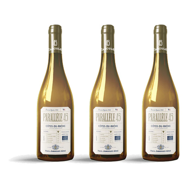 Paul Jaboulet Aine Paralléle 45 Blanc Bio 2023 - 75cl 3