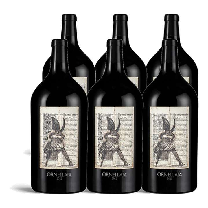 Ornellaia 2015 Vendemmia d'Artista 'Il Carisma' by William Kentridge - 3l 4