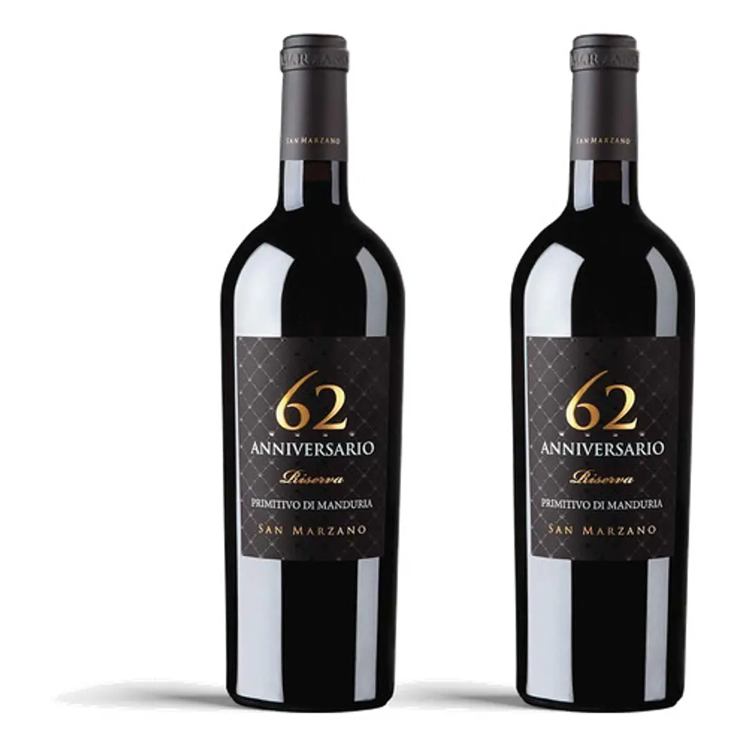 San Marzano Anniversario 62 Primitivo di Manduria Riserva 2019 - 75cl 2