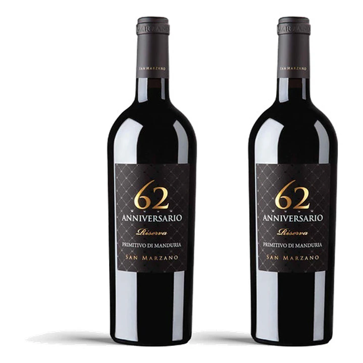 San Marzano Anniversario 62 Primitivo di Manduria Riserva 2019 - 75cl 2