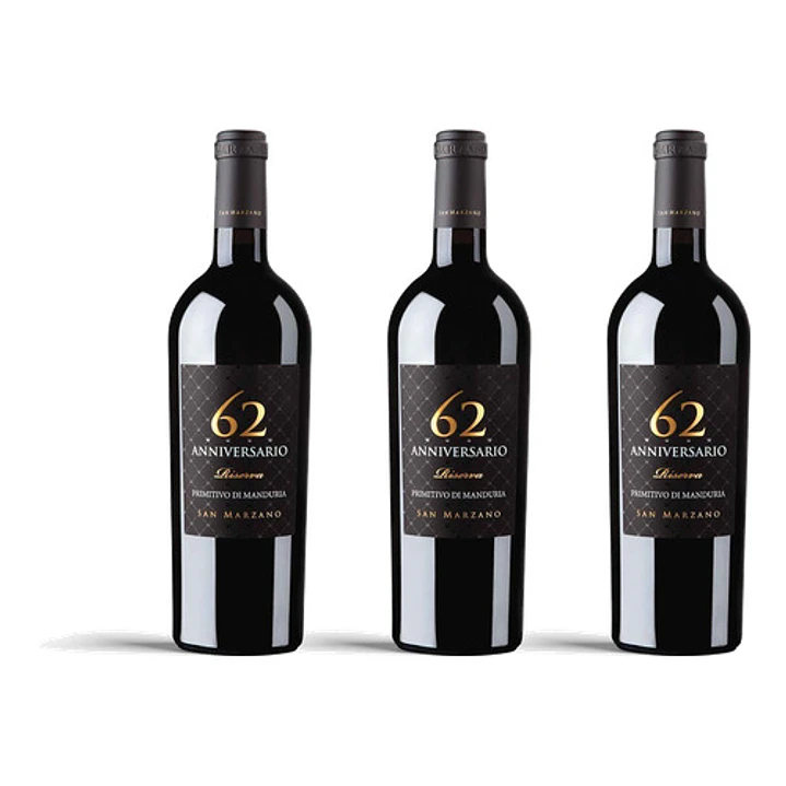 San Marzano Anniversario 62 Primitivo di Manduria Riserva 2019 - 75cl 3