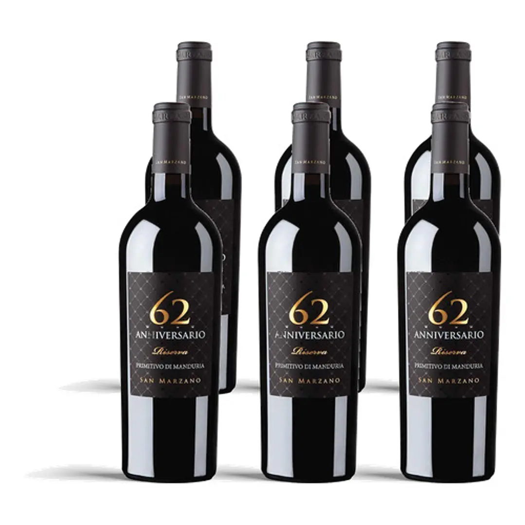 San Marzano Anniversario 62 Primitivo di Manduria Riserva 2019 - 75cl 4