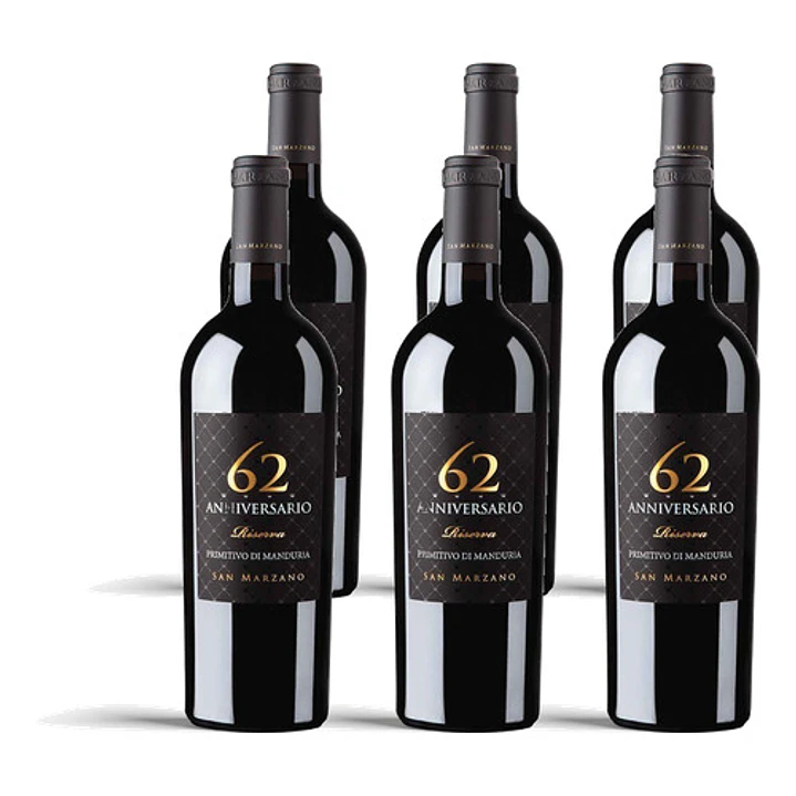San Marzano Anniversario 62 Primitivo di Manduria Riserva 2019 - 75cl 4