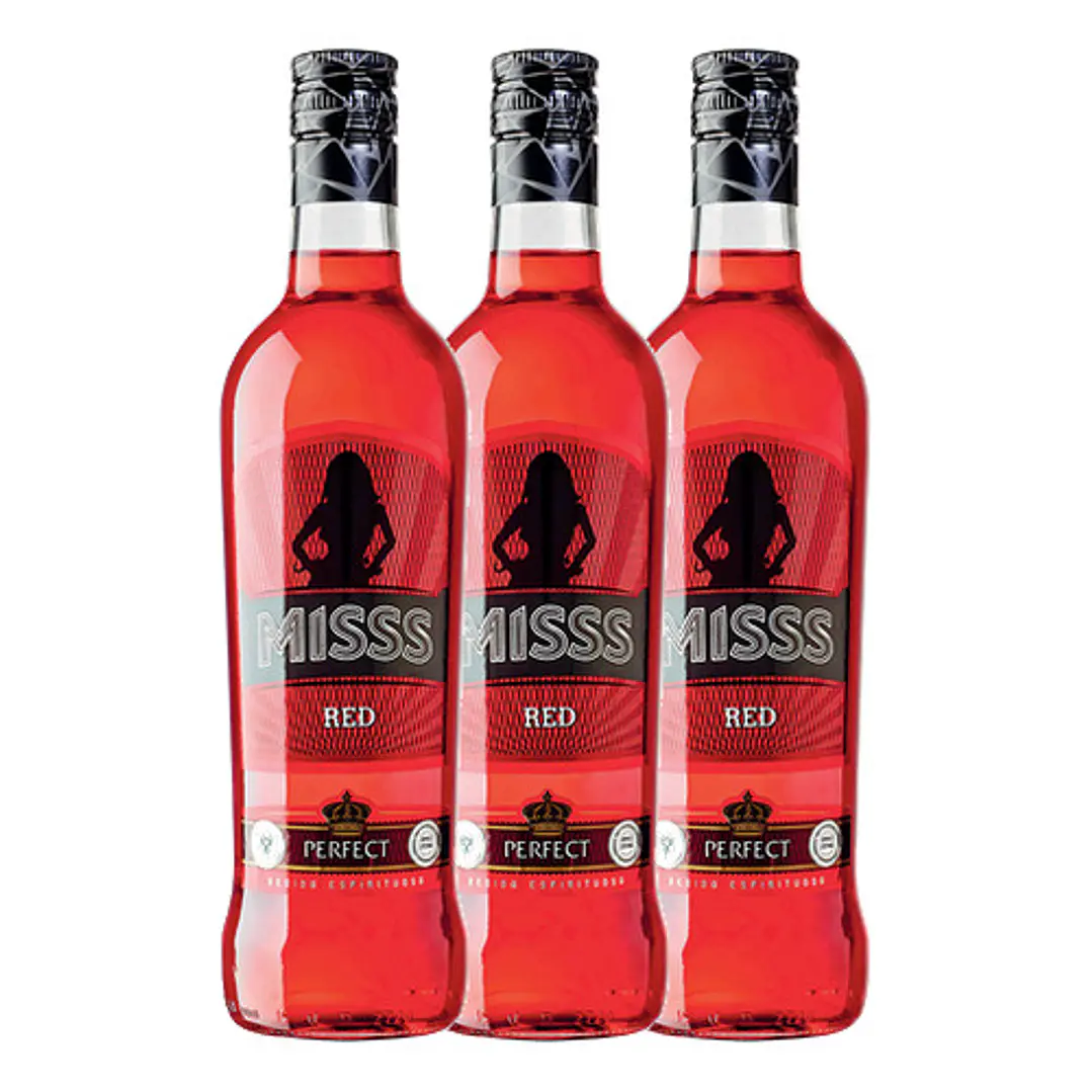 Vodka MISSS Red (Morango) 70 cl 3