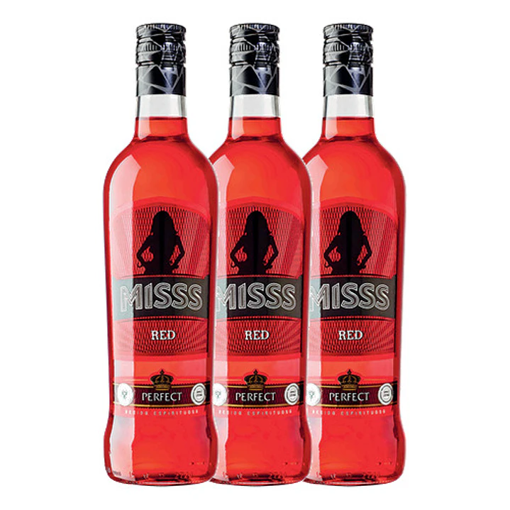 Vodka MISSS Red (Morango) 70 cl 3