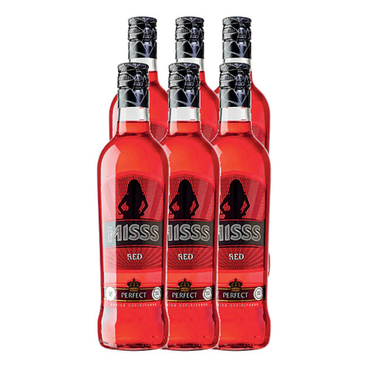 Vodka MISSS Red (Morango) 70 cl 4