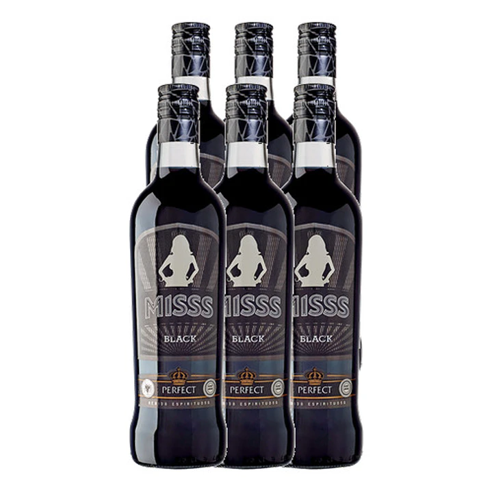 Vodka MISSS Black 70 cl 4