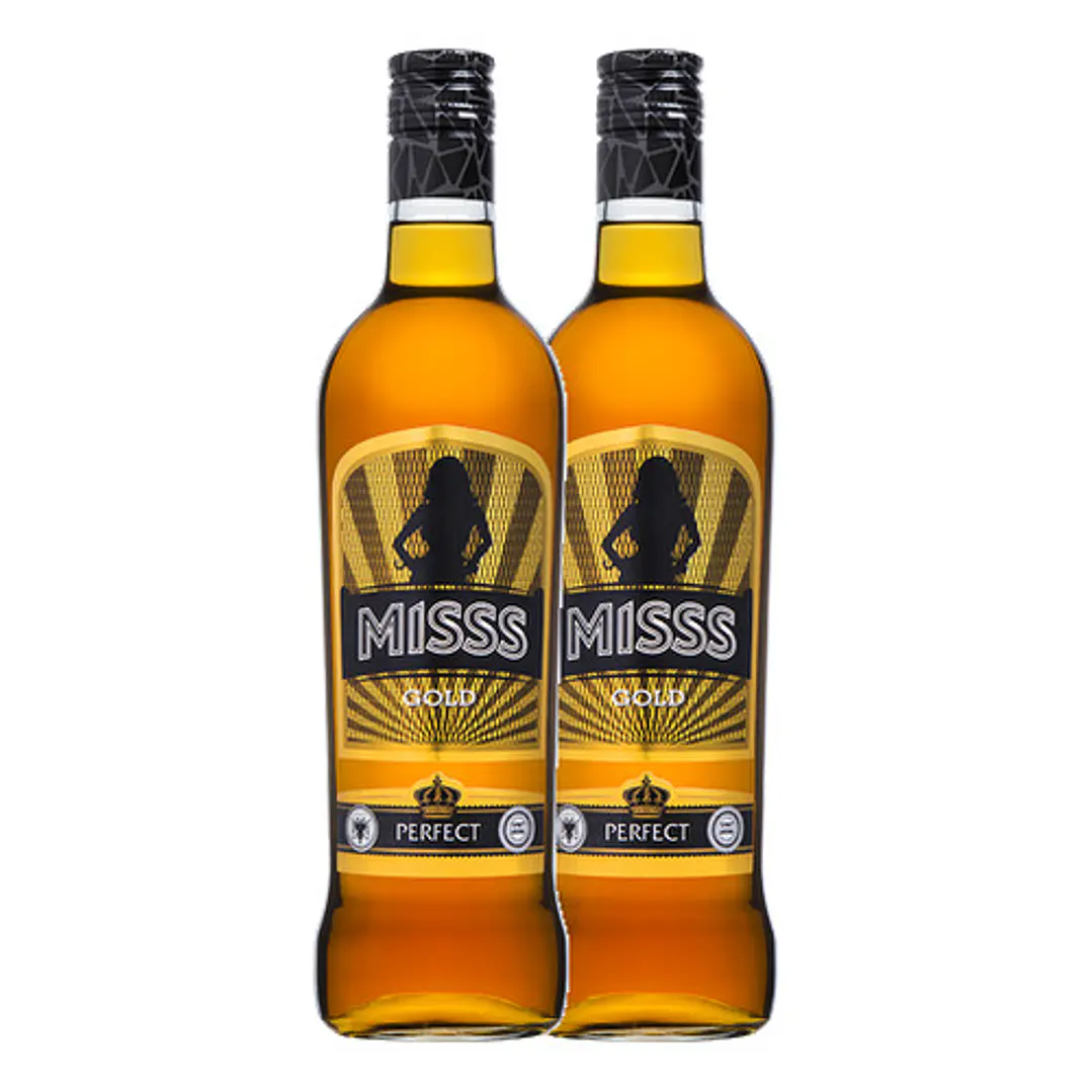Vodka MISSS Gold (Caramelo) 70 cl 2