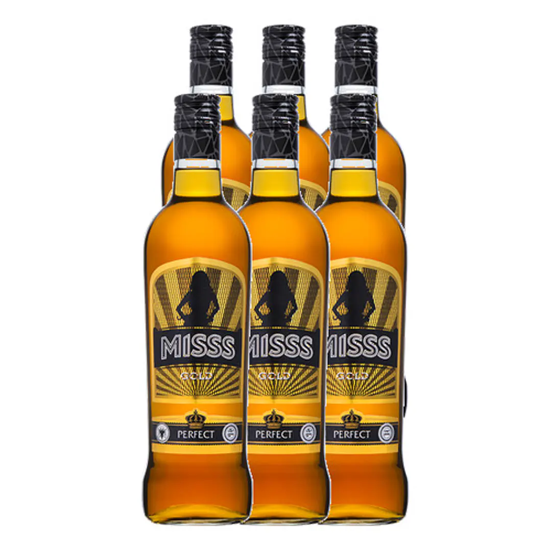 Vodka MISSS Gold (Caramelo) 70 cl 4