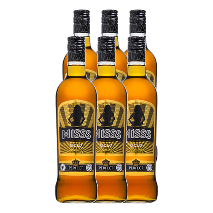 Vodka MISSS Gold (Caramelo) 70 cl 4