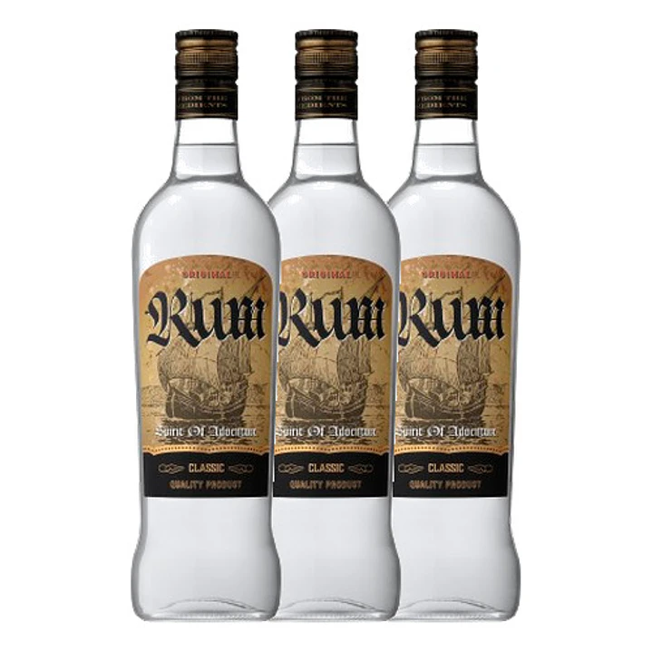 Rum TORTUGA Silver 70 cl 3