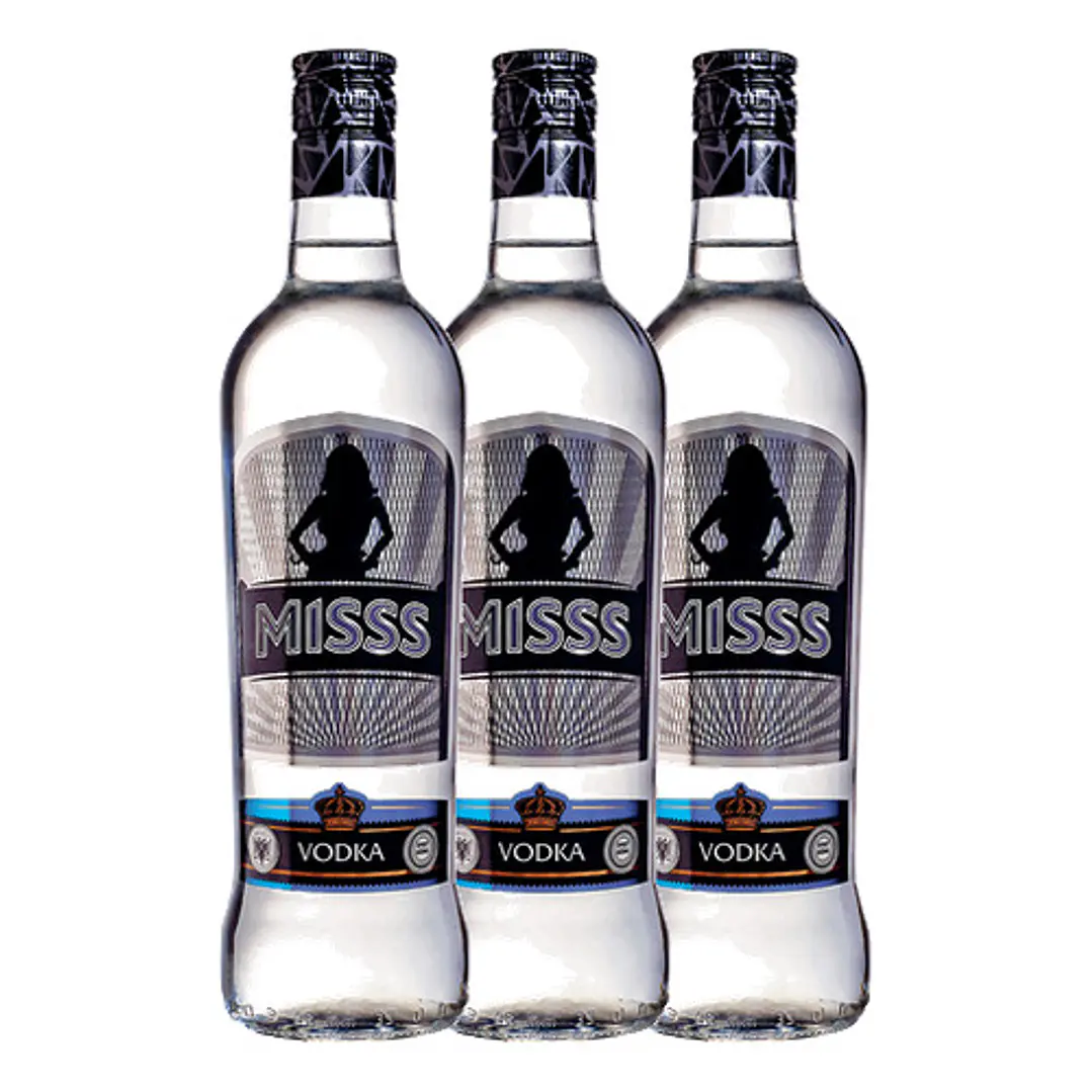 Vodka MISSS Silver 70 cl 3