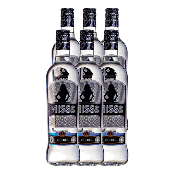 Vodka MISSS Silver 70 cl 4