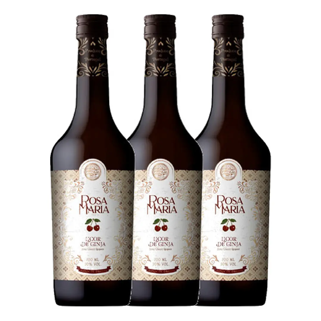 Licor ROSA MARIA Ginjinha 70 cl 3