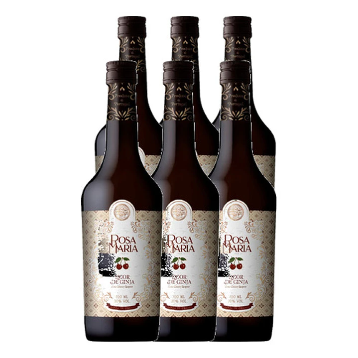Licor ROSA MARIA Ginjinha 70 cl 4