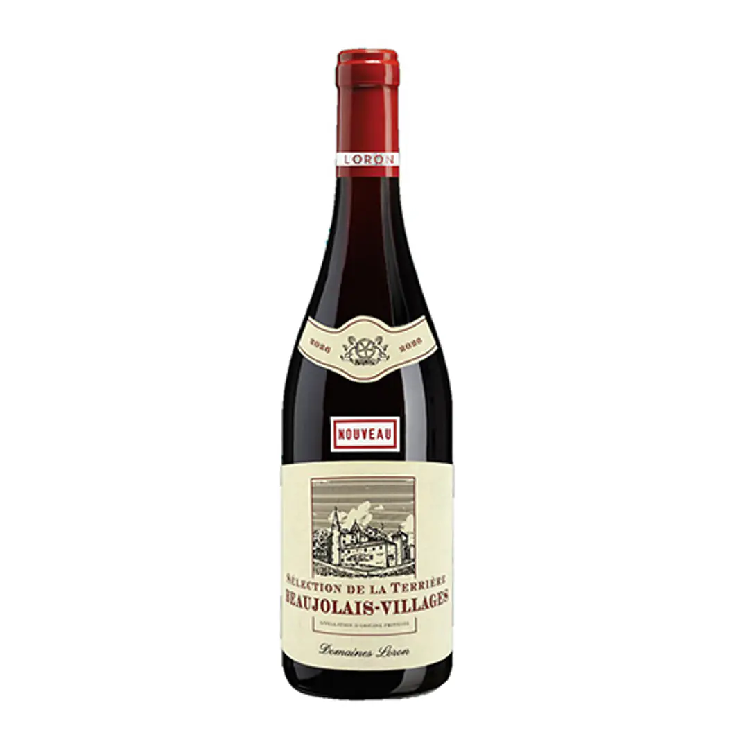 Beaujolais-Villages Nouveau 2026 - Domaines Loron Sélection de la Terrière Tinto 1