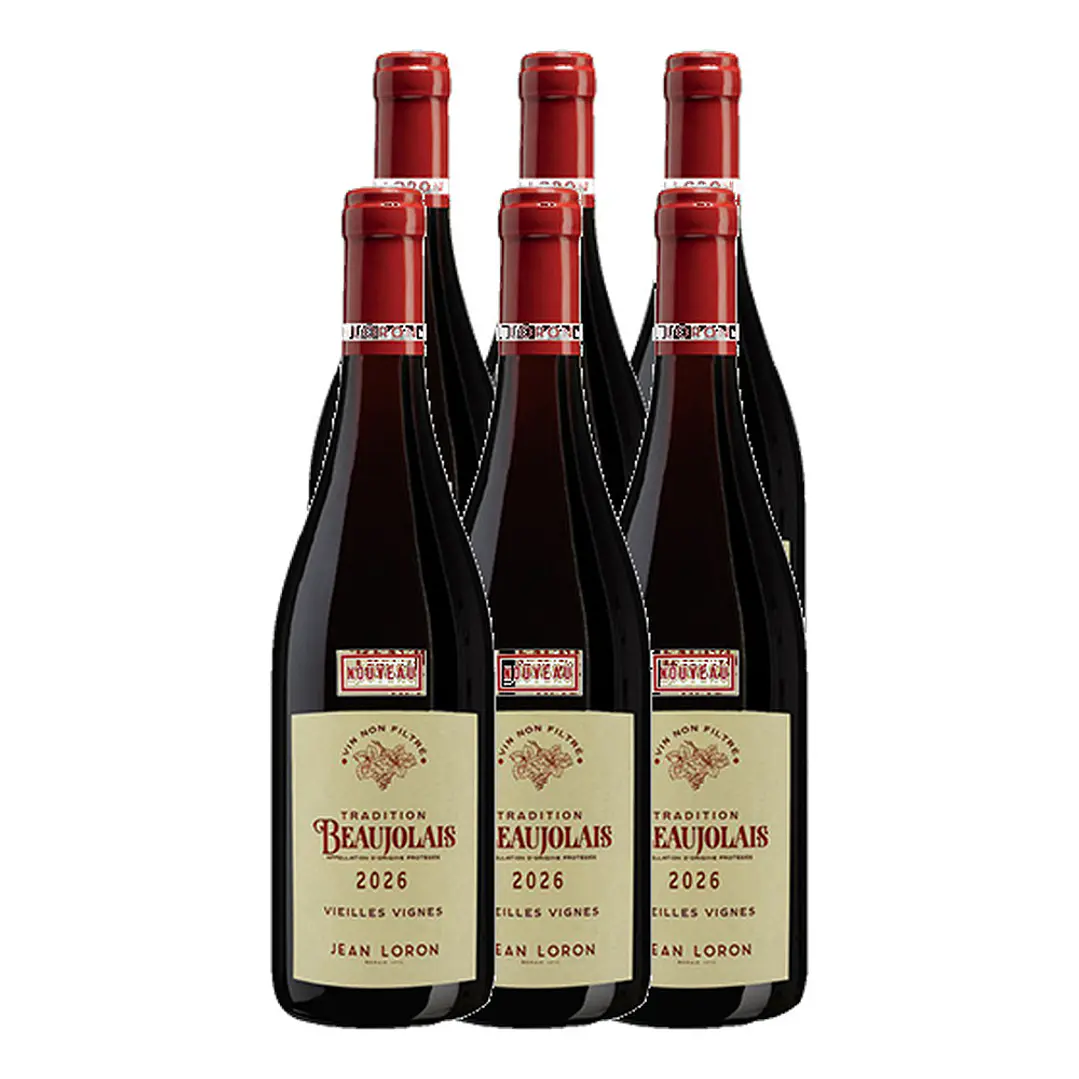 Beaujolais Nouveau 2026 Jean Loron Tradition Vieilles Vignes Non Filtré Tinto 4