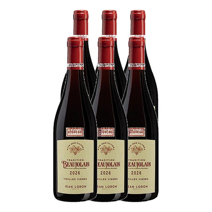 Beaujolais Nouveau 2026 Jean Loron Tradition Vieilles Vignes Non Filtré Tinto 4