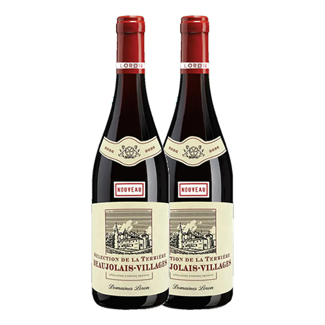 Beaujolais-Villages Nouveau 2026 - Domaines Loron Sélection de la Terrière Tinto 2