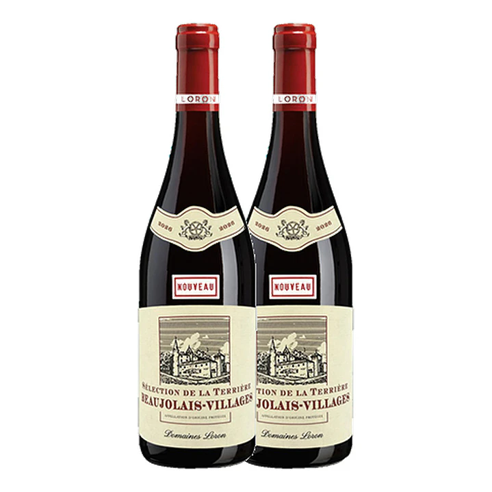 Beaujolais-Villages Nouveau 2026 - Domaines Loron Sélection de la Terrière Tinto 2