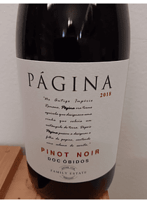 Página Pinot Noir 2018