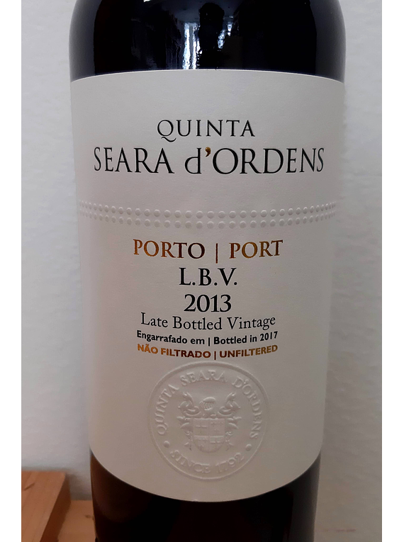 Quinta Seara d'Ordens Porto LBV 2016
