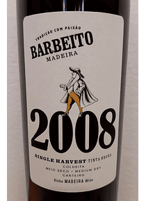 Madeira Barbeiro Single Harvest 2008