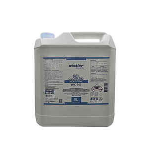 Gel Clorado Desinfectante Industrial - Wk-745 -5 Litros