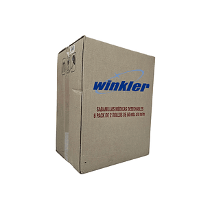 Sabanilla Médica Fibra Larga Winkler Caja 12x50 metros 