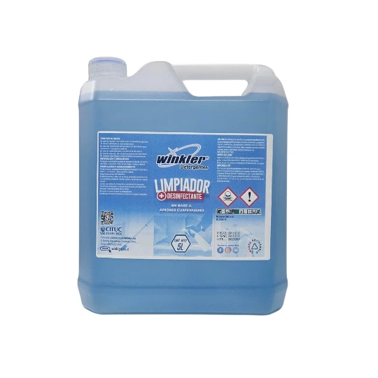 Detergente Amonio Cuaternario Lpu - WK-100 Lpu - 5 Litros