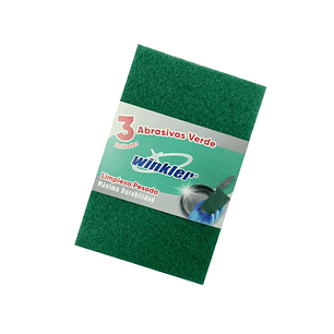 Esponja Abrasiva - Pack 3 Un