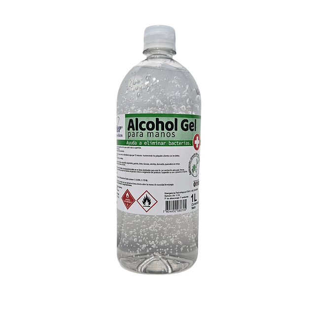 Gel Alcohólico - Wk-117 Incoloro - 1 Litro 1