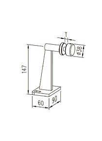 Herraje - Soporte acero 304 (51SS)