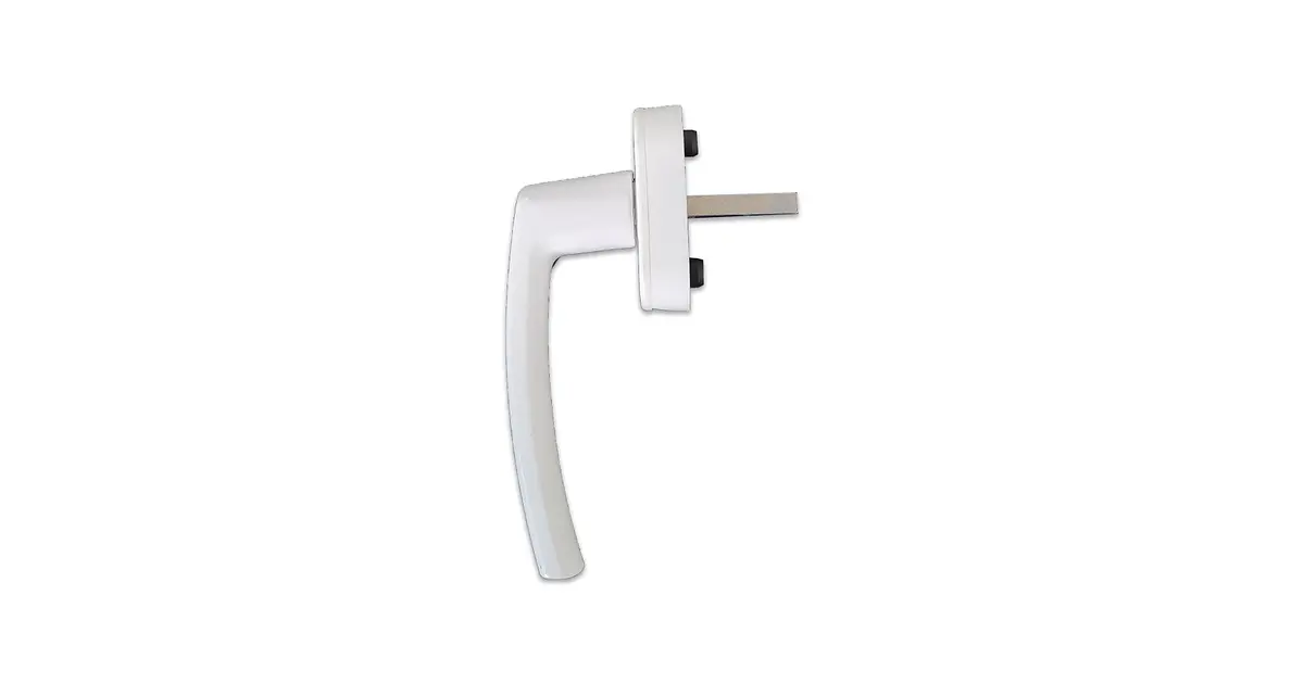 Manilla blanca para ventana PVC